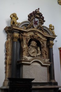 Memorial, St Marys chancel copyright Carole Tyrrell