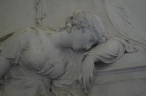 A mourning woman attributed to John Bacon. copyright Carole Tyrrell