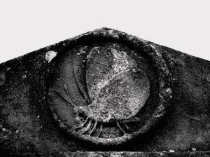 The Gordon monument butterfly motif in all its glory. Kensal Green Cemetery. copyright Carole Tyrrell