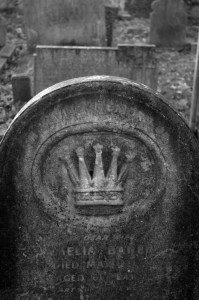 Baker memorial, Beckenham Cemetery to a husband and wife. Amelia, who died at 61 and her husband John who died after her at 79. Dates of death are both unreadable ©Carole Tyrrell