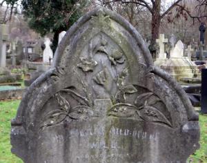 This is the third example from Beckenham Cemetery dedicated to Will Greenfield. ©Carole Tyrrell